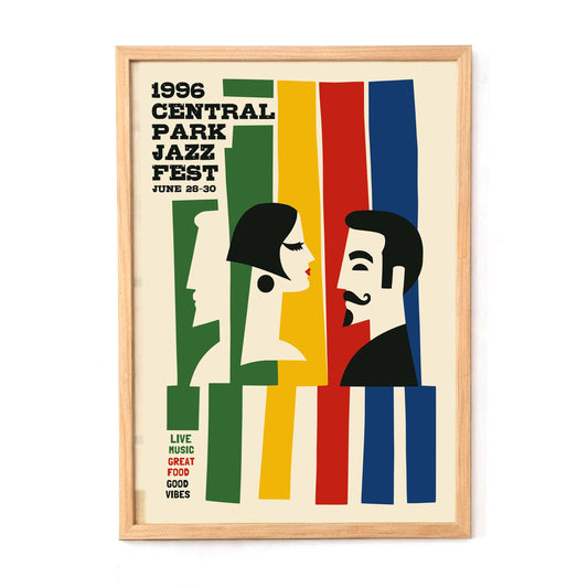 Central Park Jazz Fest Poster