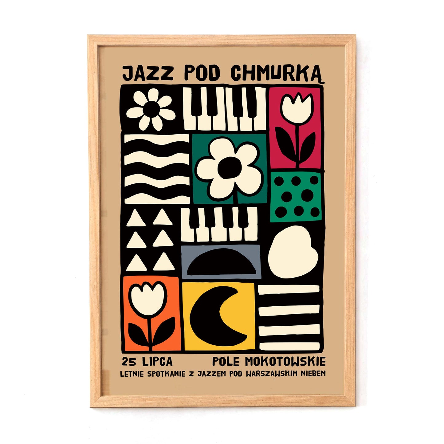 Vintage Polish Jazz Festival Poster