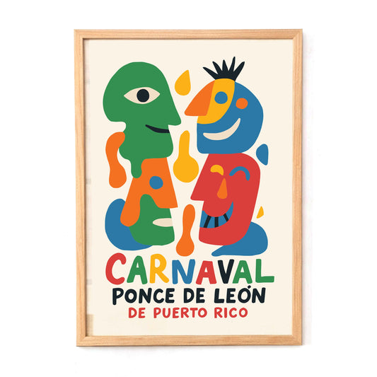 Carnaval Ponce De Leon Art Print