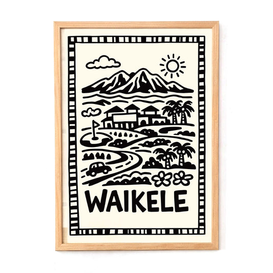Waikele Hawaii Landscape Poster Print