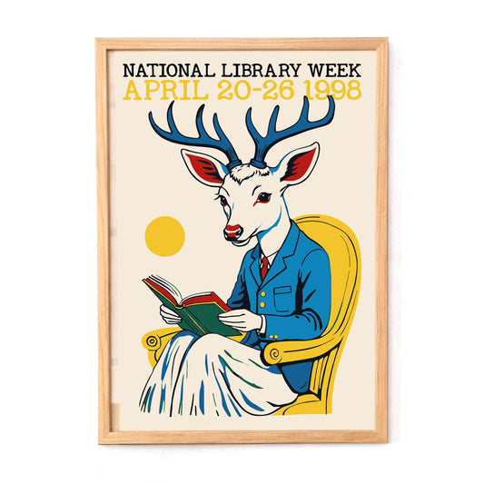 National Library Week Poster Print
