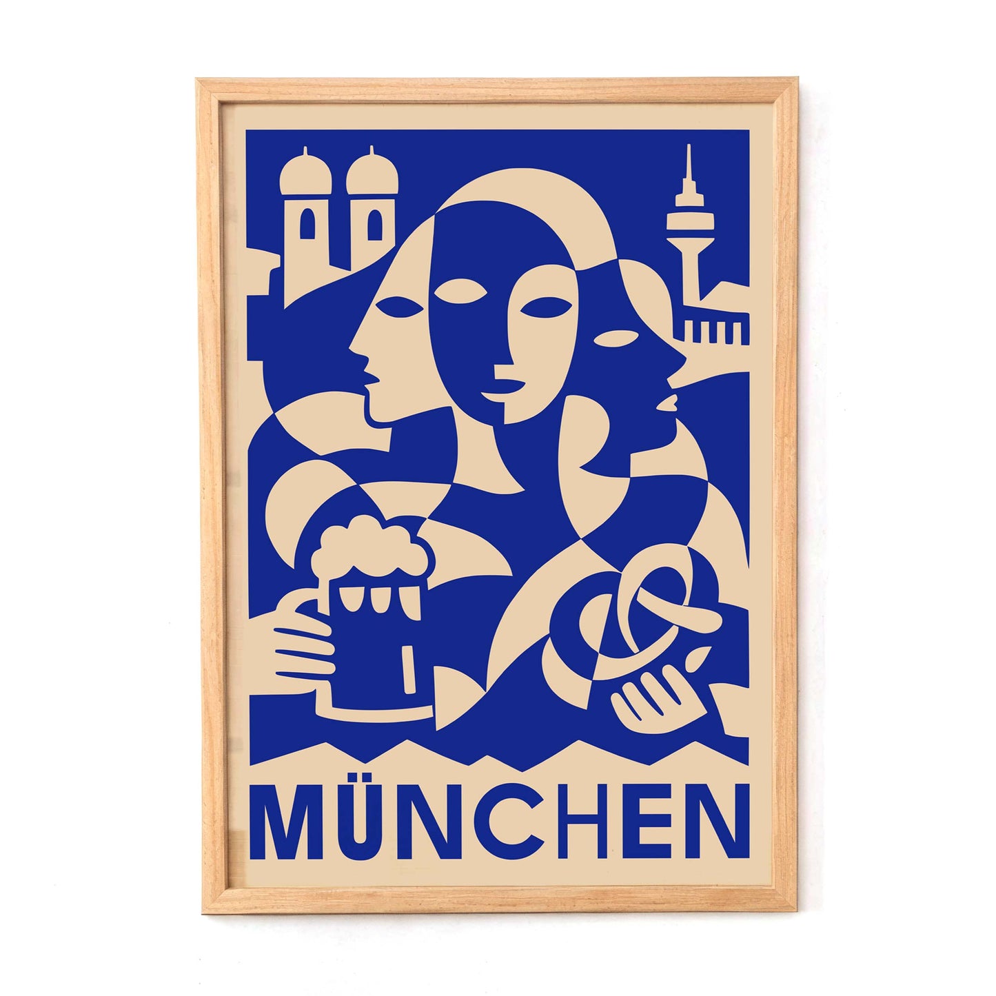 Munich Beer Festival Poster Print