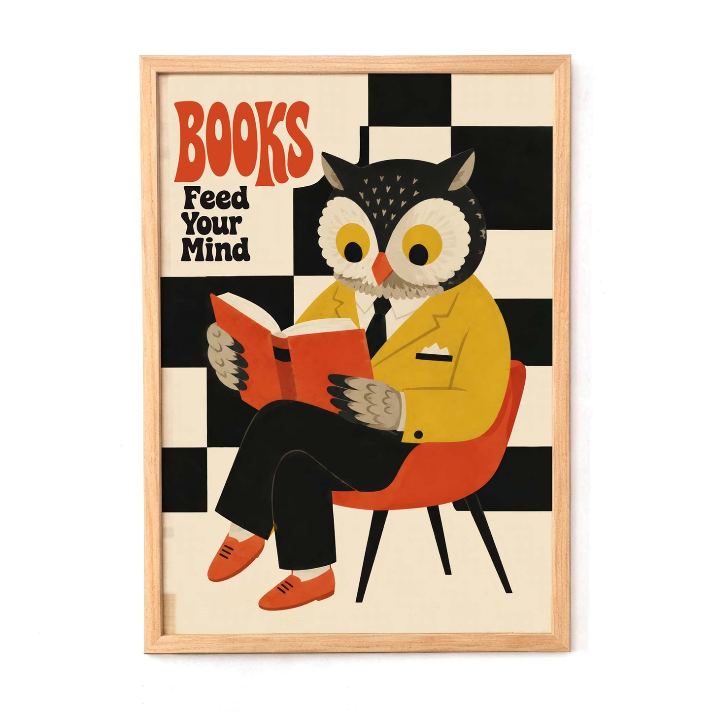Books Feed Your Mind Poster