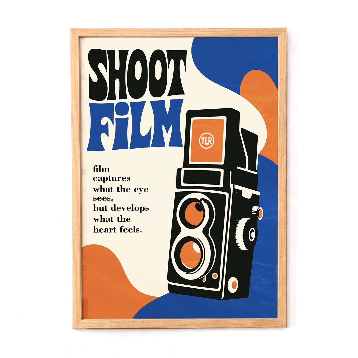 Retro Camera Shoot Film Poster