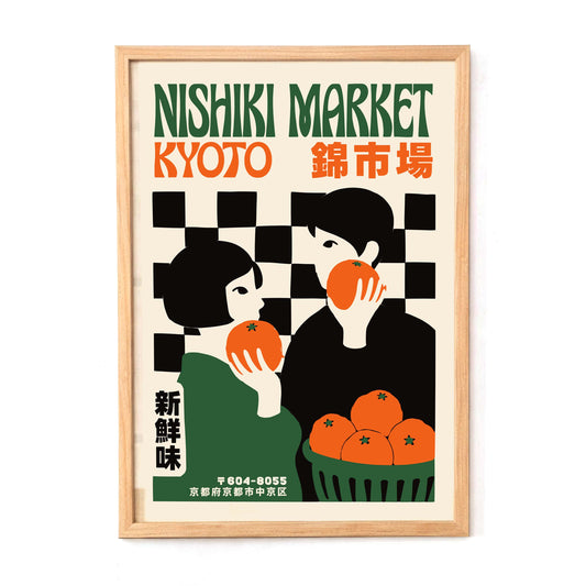 Nishiki Market Food Poster