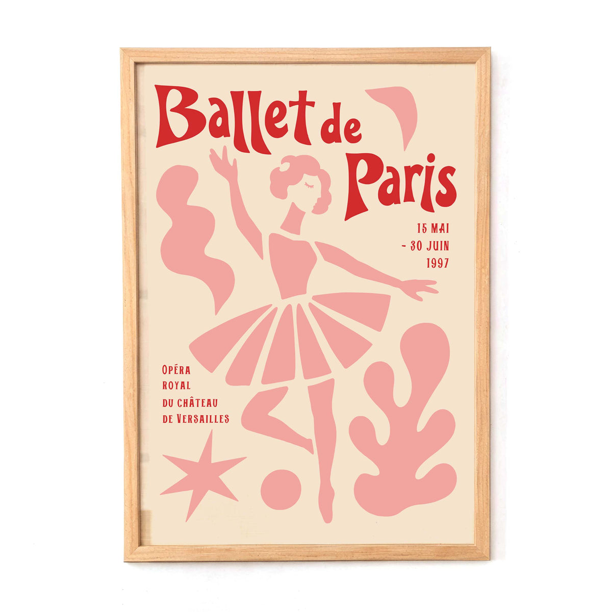 Ballet De Paris Poster Print