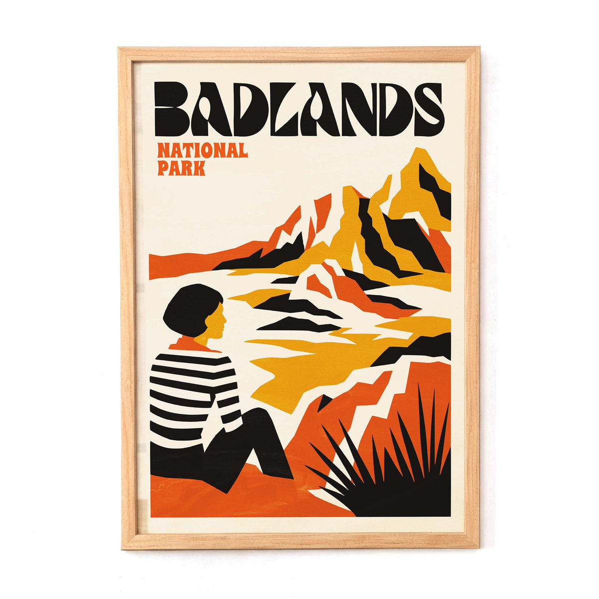 Badlands National Park Poster