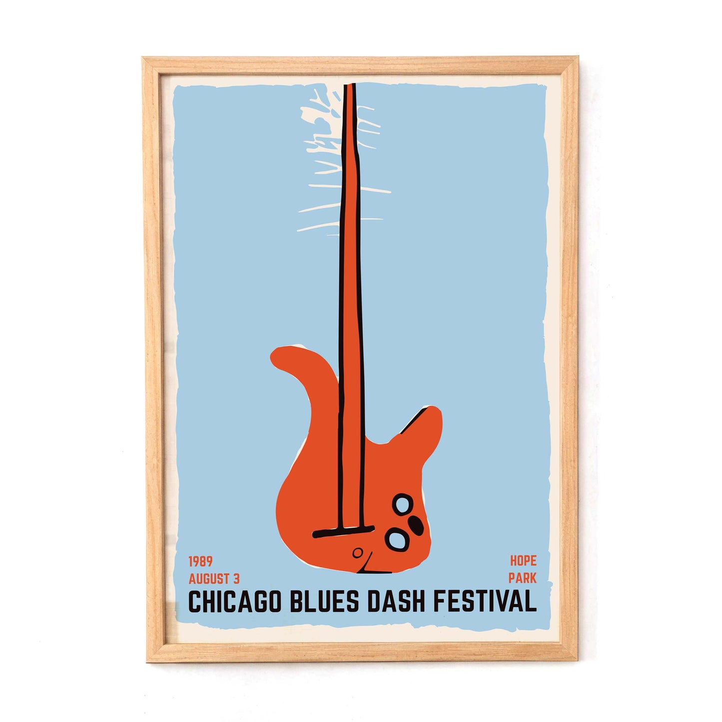 Chicago Blues Festival Poster