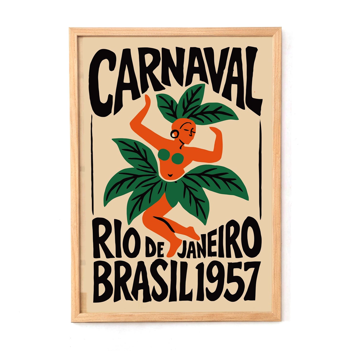 Rio Carnival Brasil Poster Print