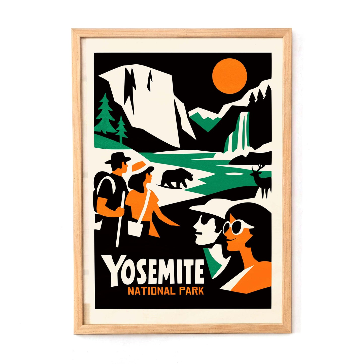 Yosemite National Park Poster Print
