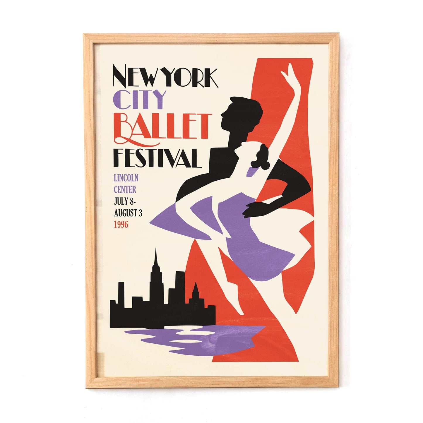 New York Ballet Festival Poster