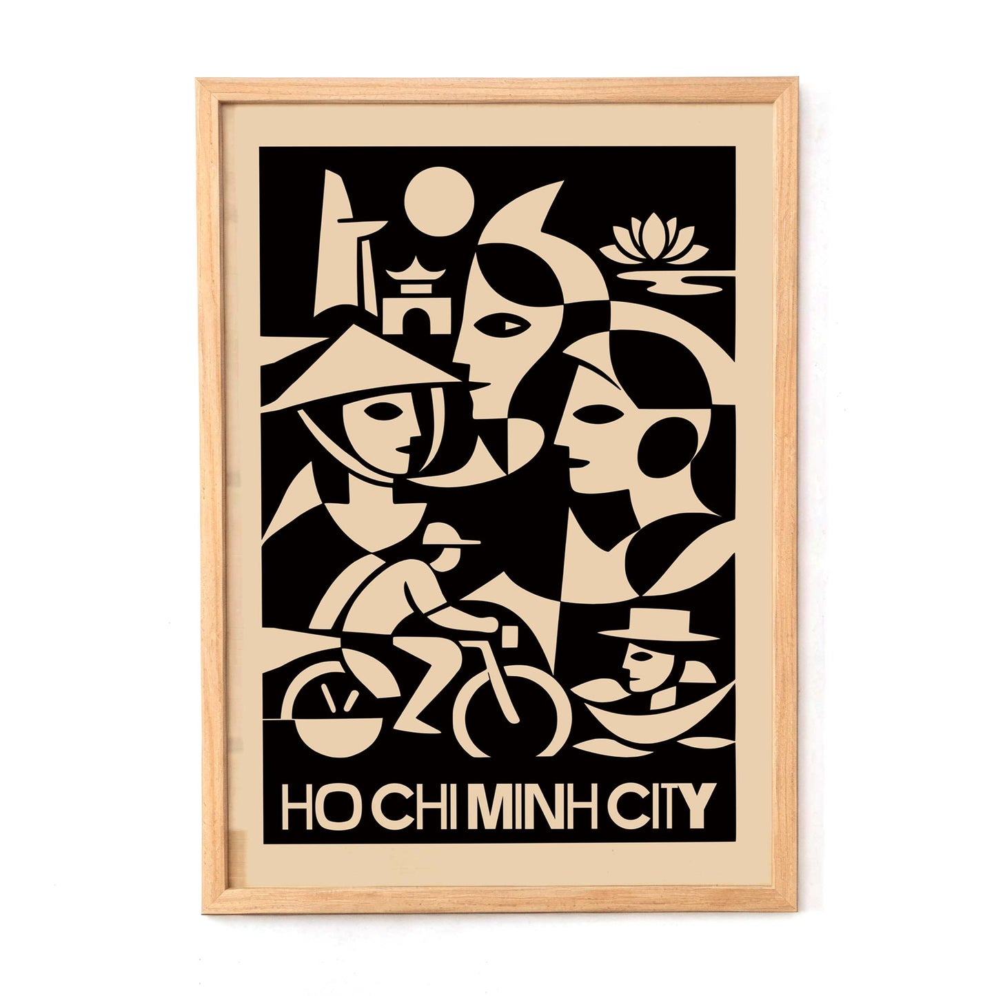 Ho Chi Minh City Poster Print
