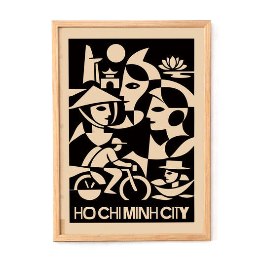 Ho Chi Minh City Poster Print