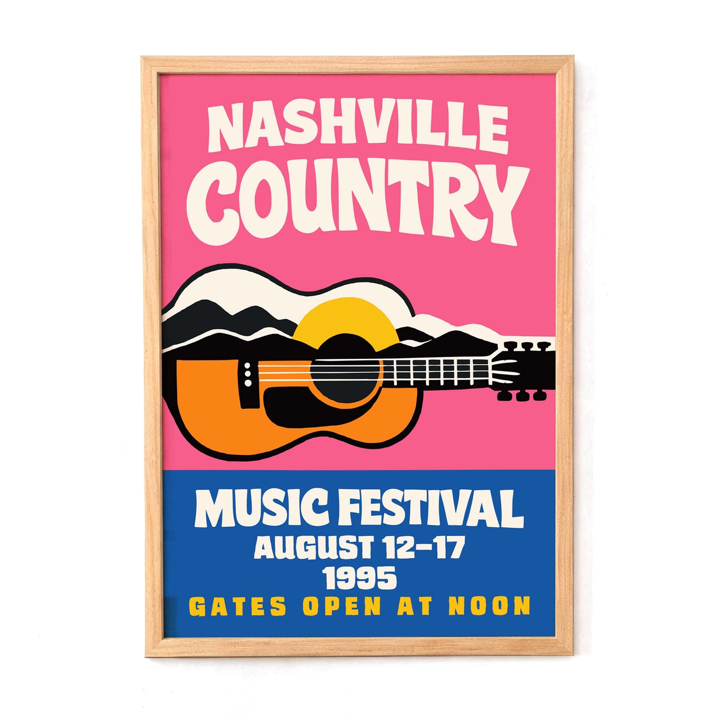 Nashville Country Music Festival Poster
