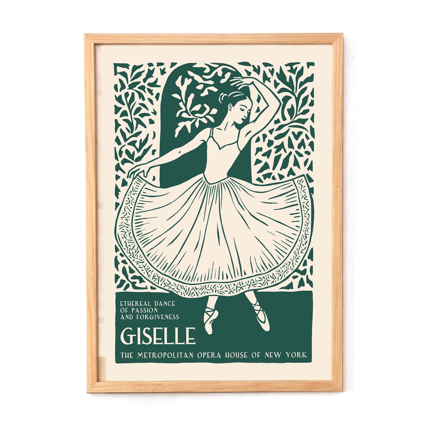 Giselle Ballet Poster Print