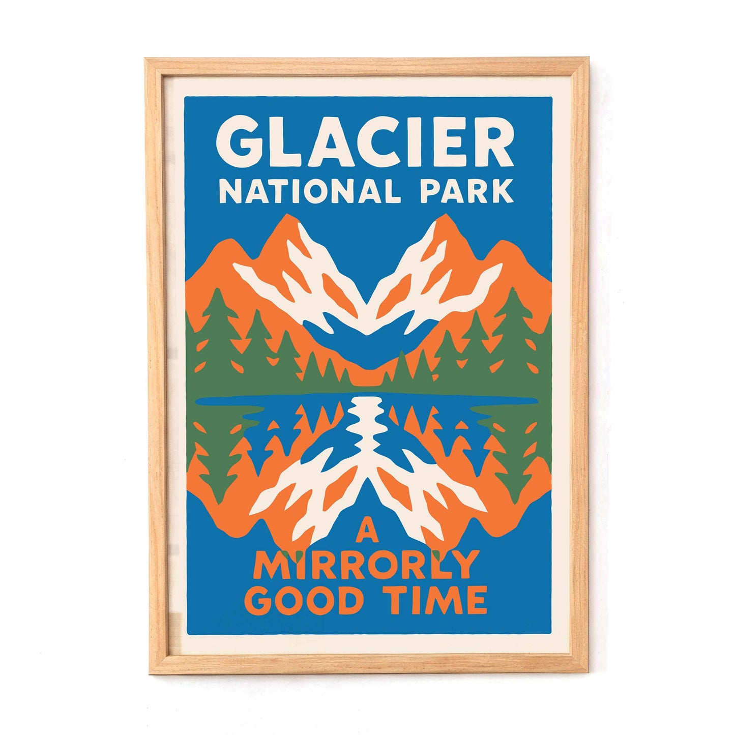 Glacier National Park Poster