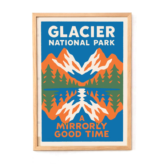 Glacier National Park Poster