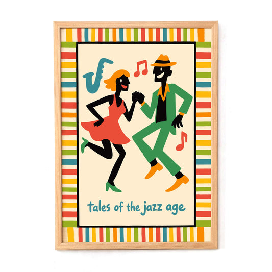Jazz Age Dance Poster Print