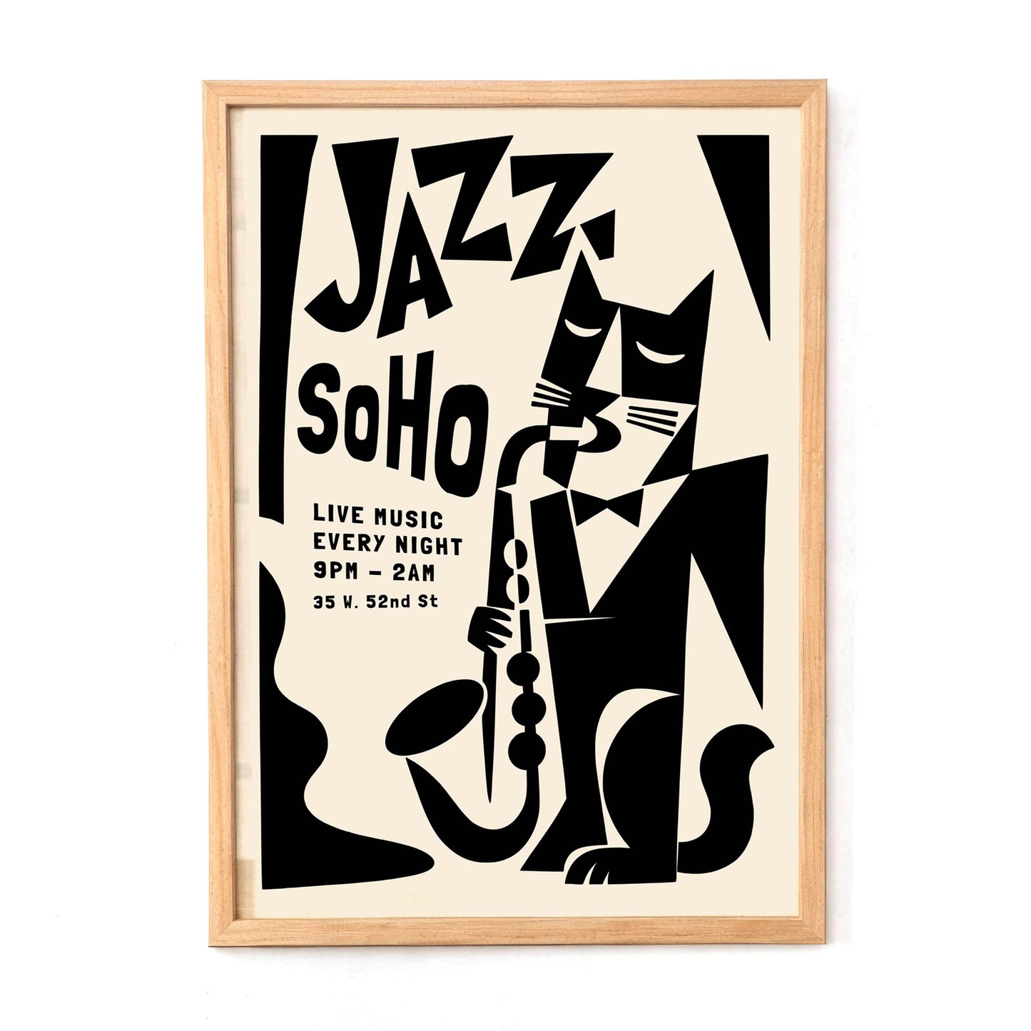 Jazz SoHo Wall Art Print