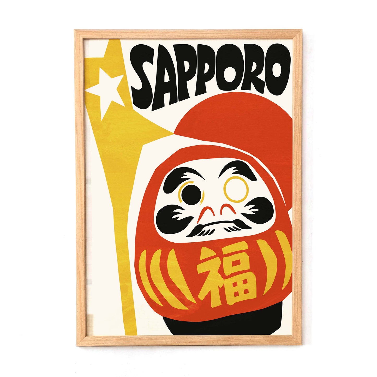 Sapporo Daruma Poster