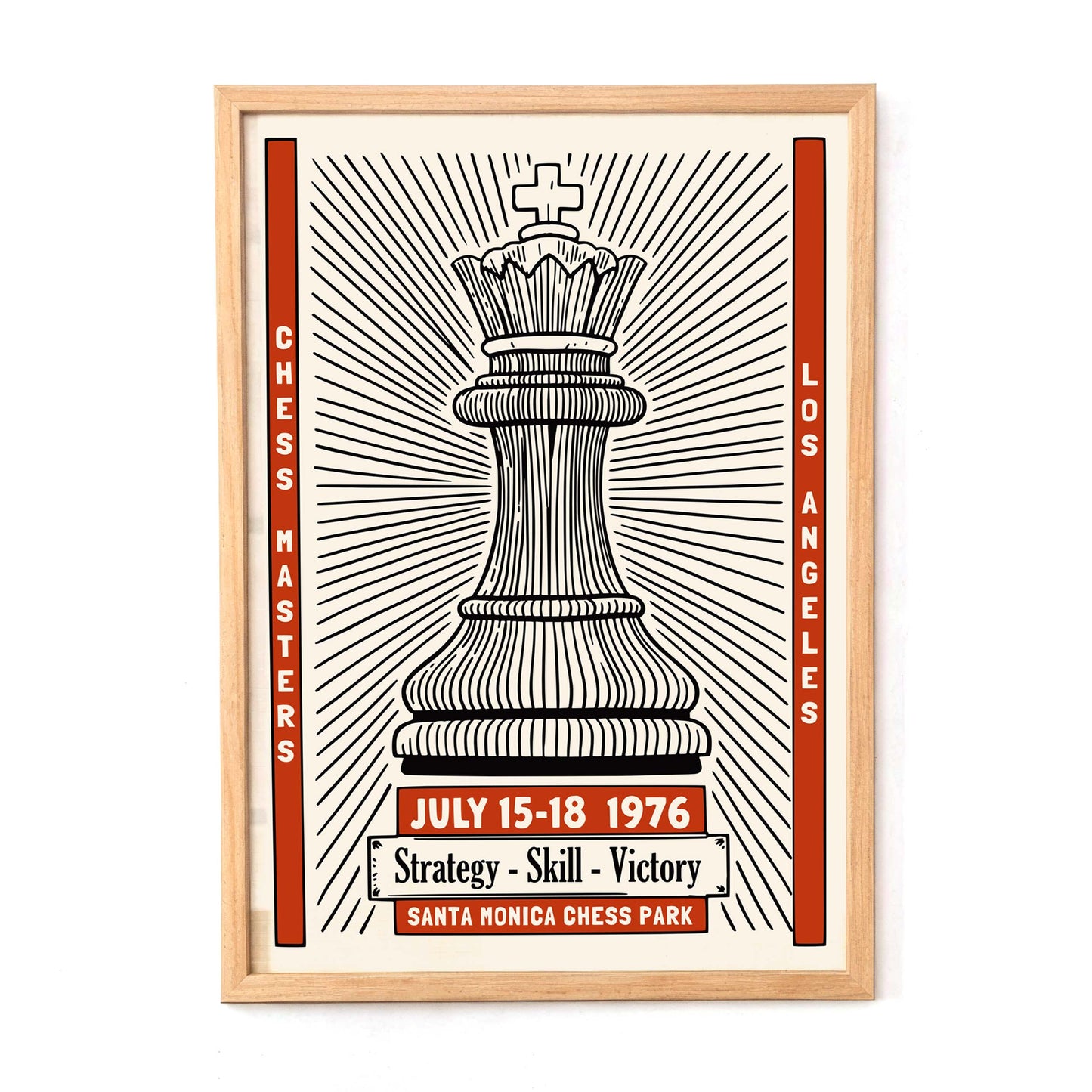 Chess Masters Strategy Poster Art Print