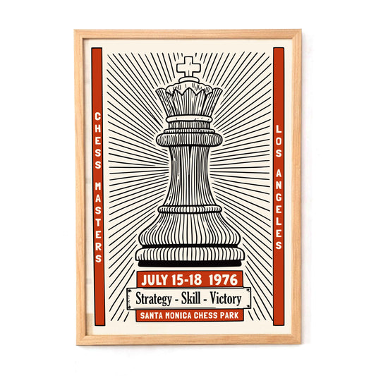 Chess Masters Strategy Poster Art Print