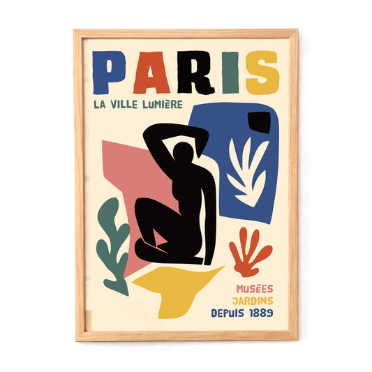 Paris Travel Wall Art Living Room
