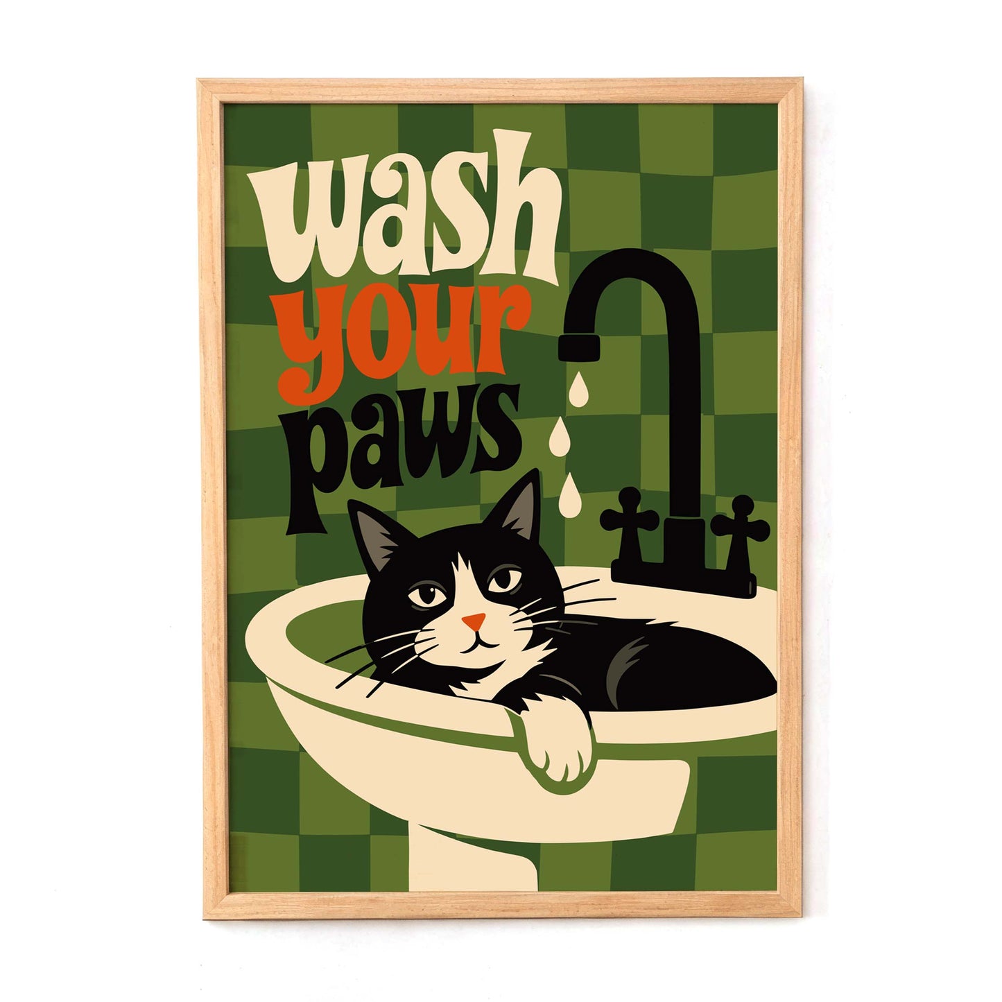 Wash Your Paws Wall Art