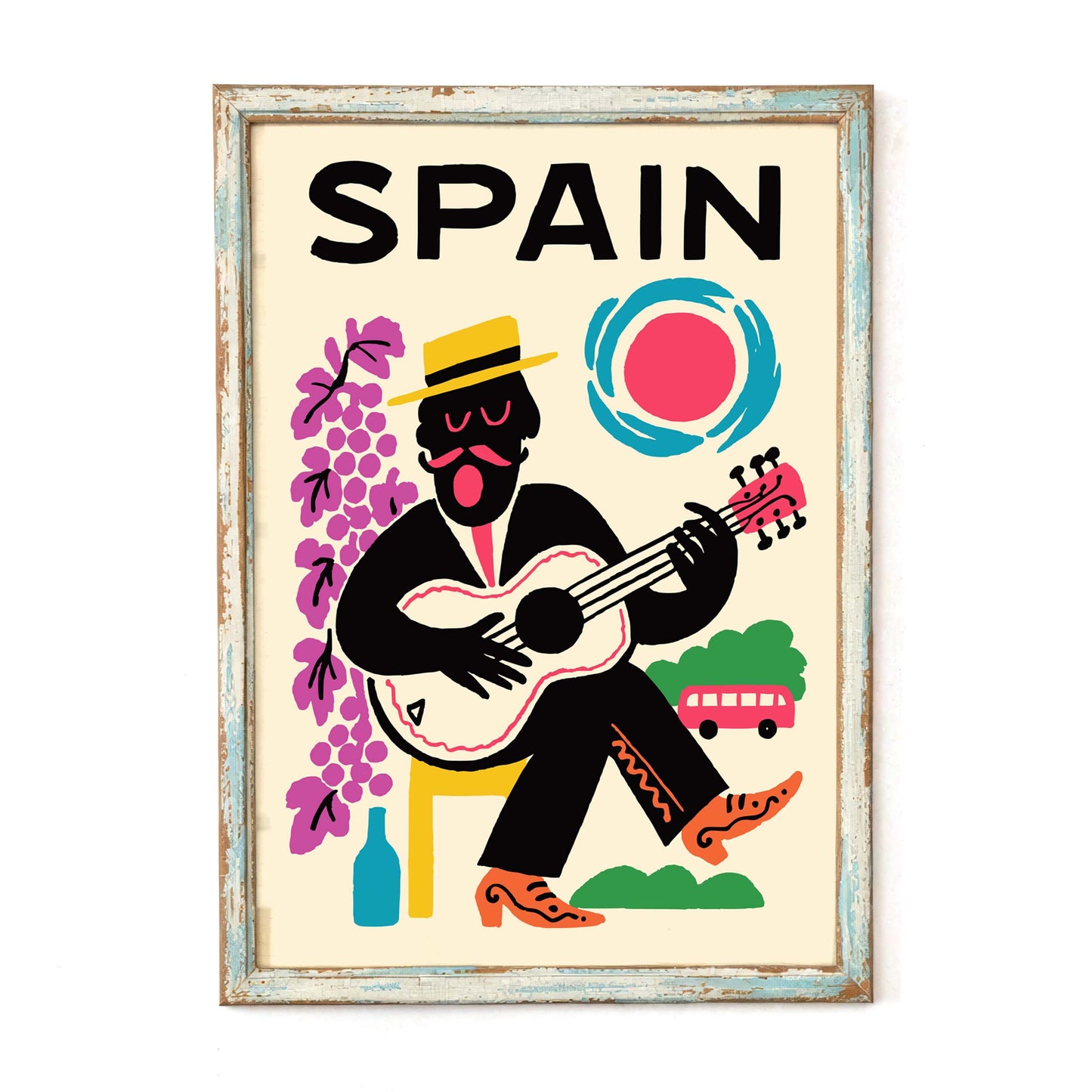 Spain Travel Poster