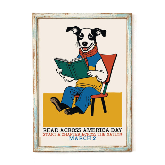 Read Across America Day Poster Print