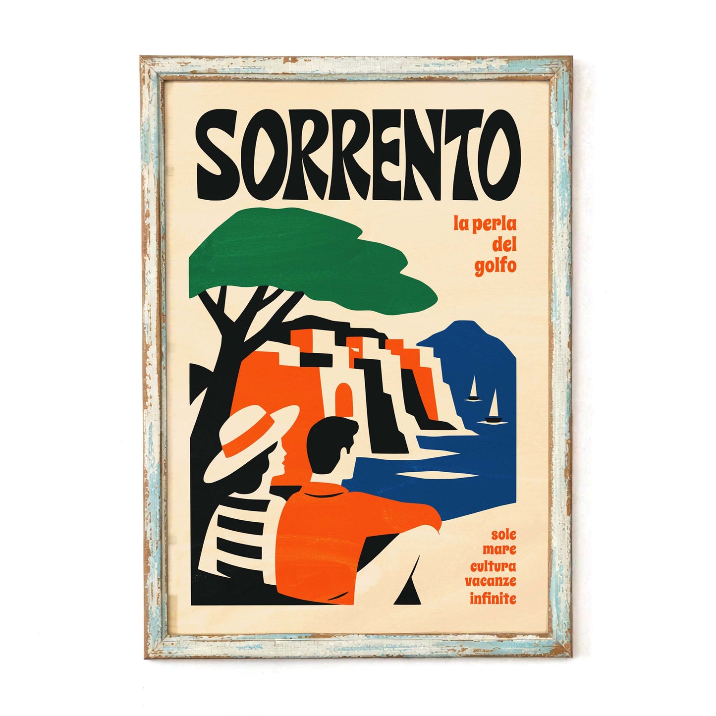 Sorrento Italy Travel Poster