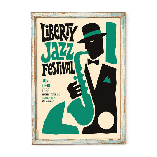 Liberty Jazz Festival Poster