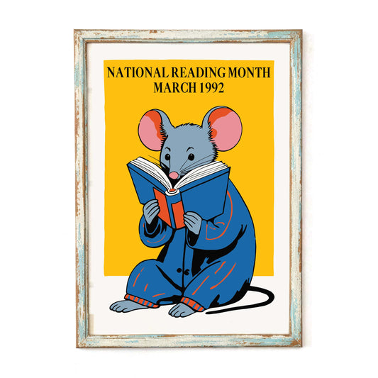 National Reading Month Poster