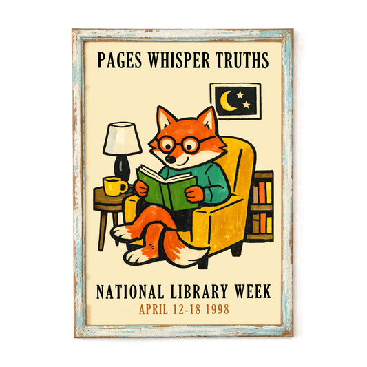 National Library Week Poster Print