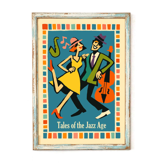 Tales Jazz Age Poster Print