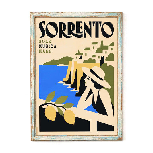 Sorrento Travel Living Room Wall Art