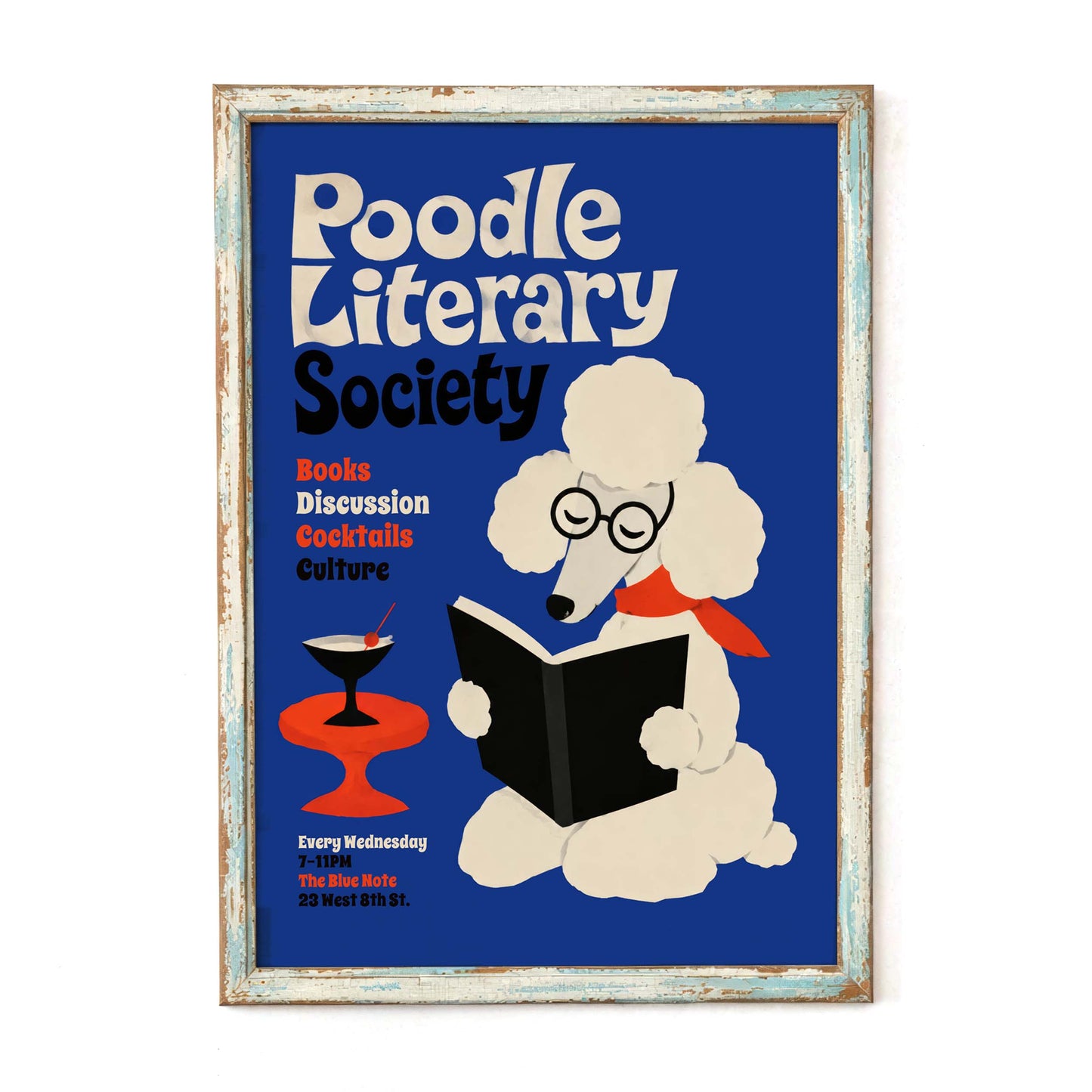 Poodle Literary Society Poster Print