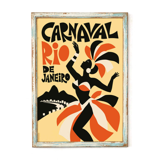 Carnaval Rio De Janeiro Poster