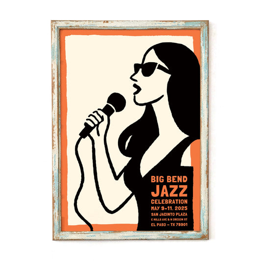 Big Bend Jazz Festival Poster