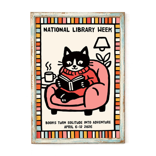 National Library Week Poster Print