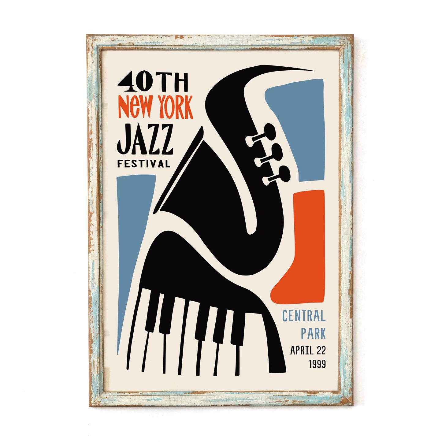 New York Jazz Festival Print