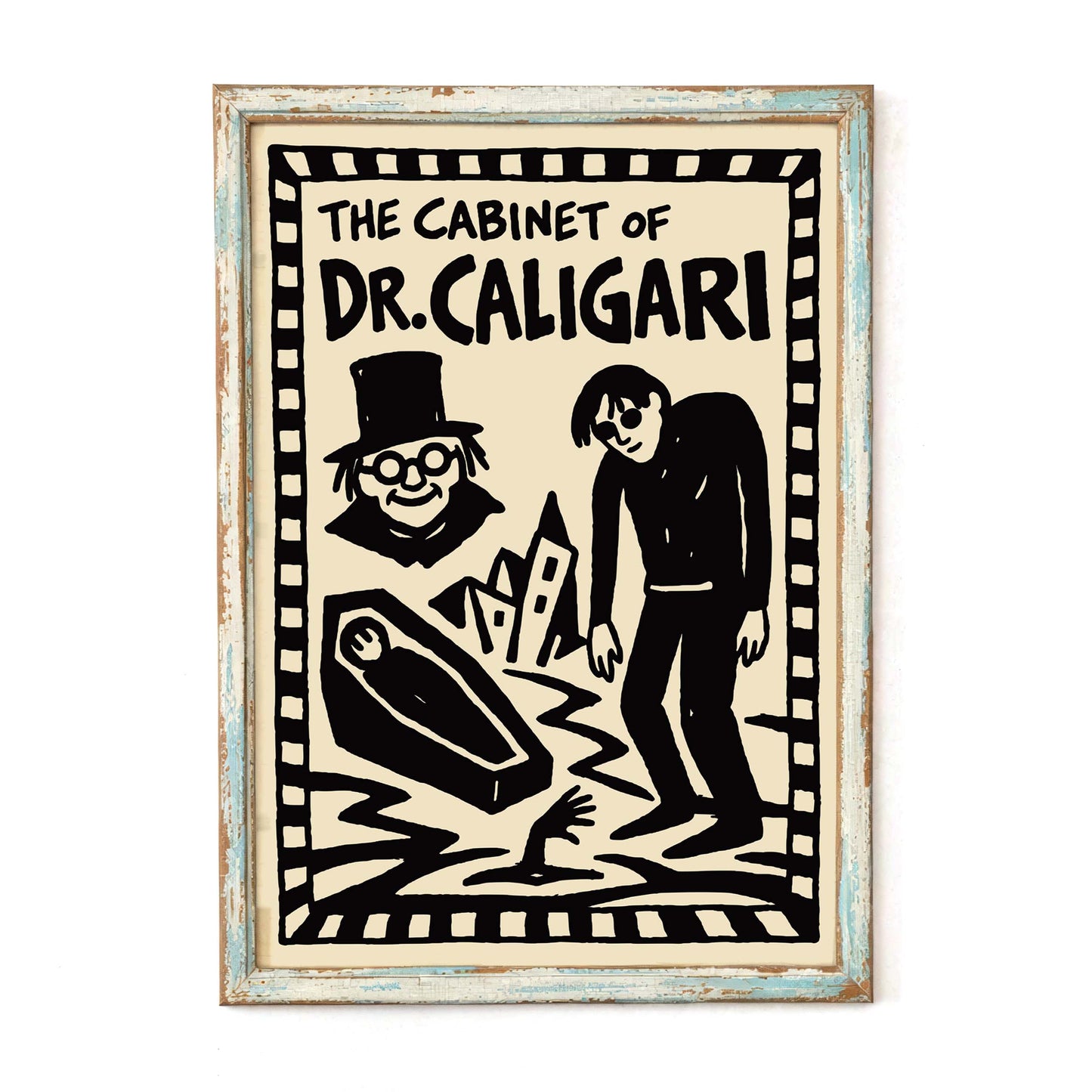Cabinet of Dr Caligari Film Poster