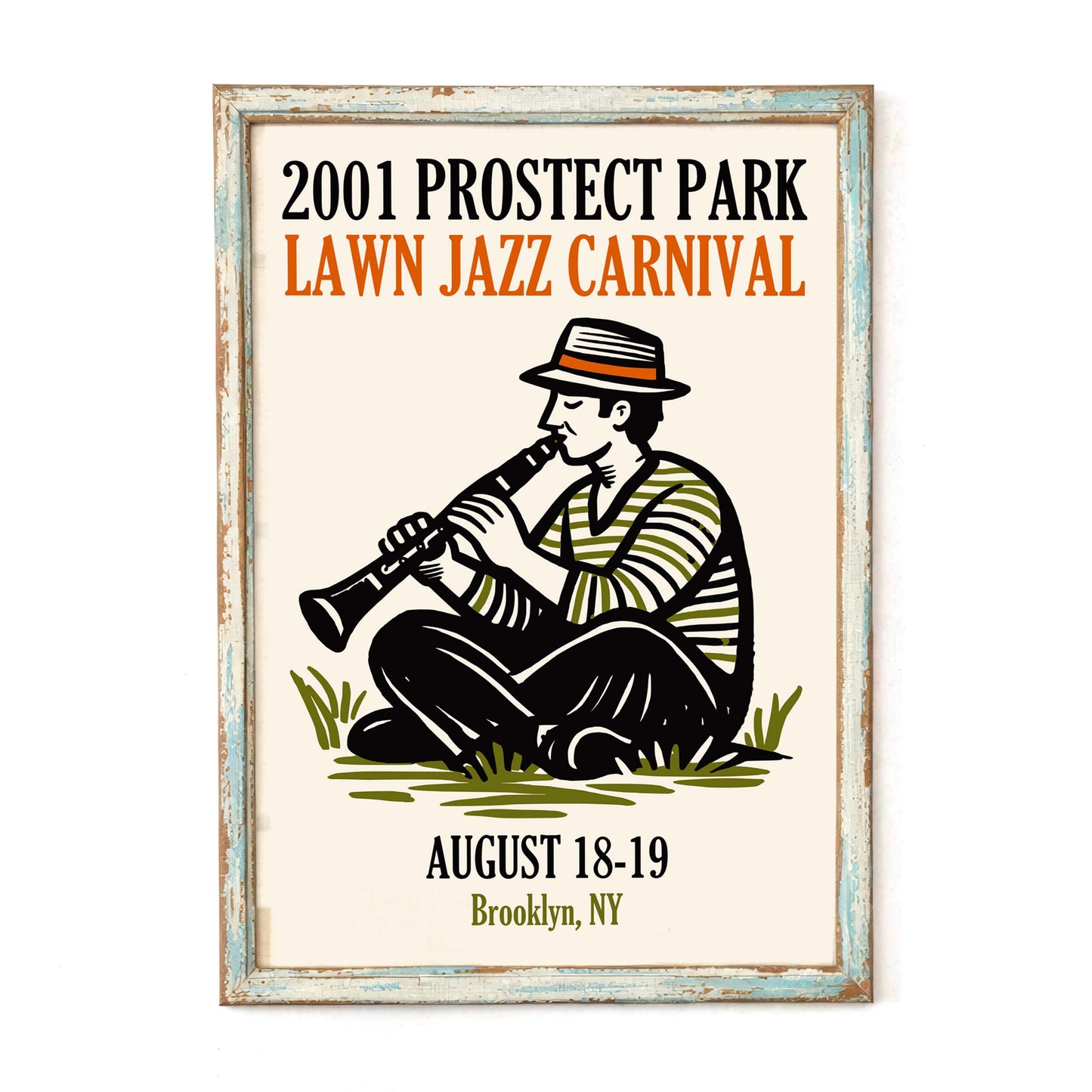 Jazz Carnival Music Poster Wall Art