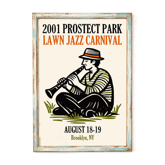 Jazz Carnival Music Poster Wall Art