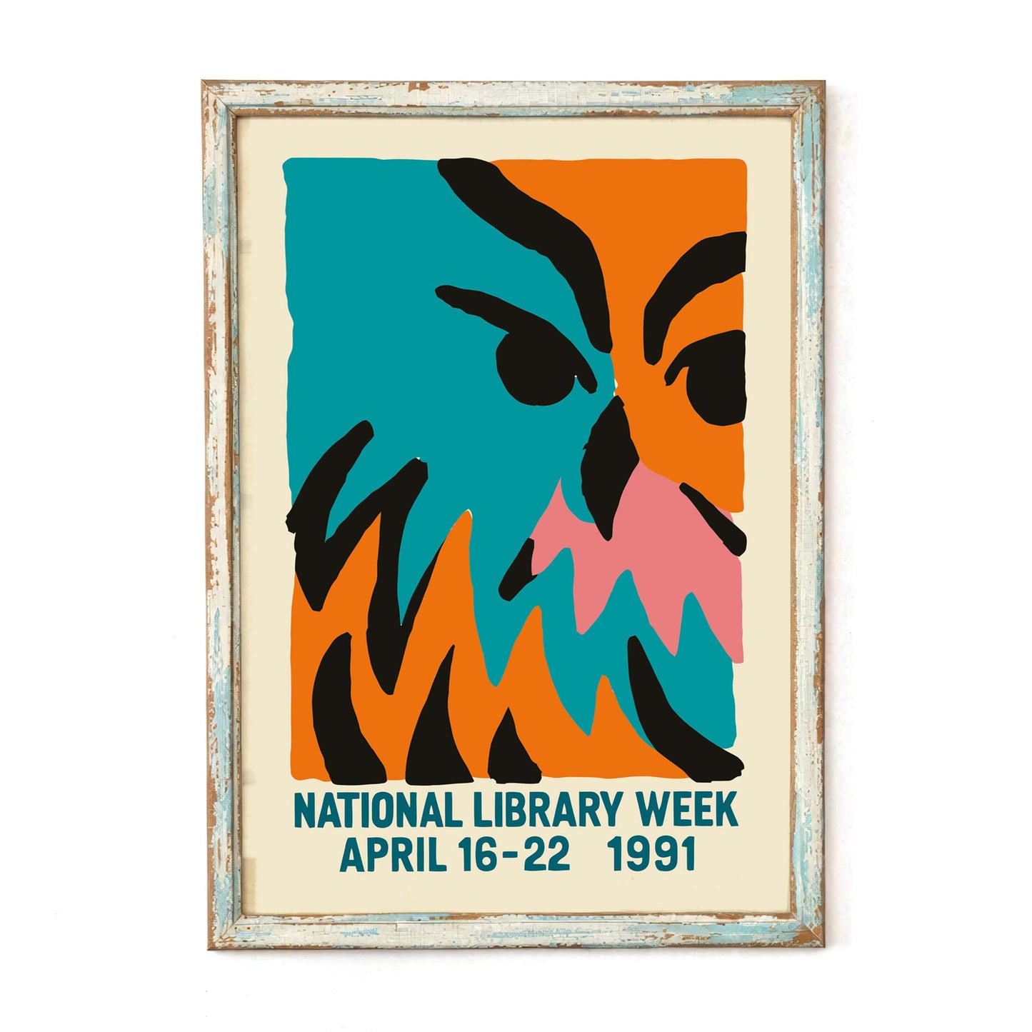 1991 National Library Week Poster