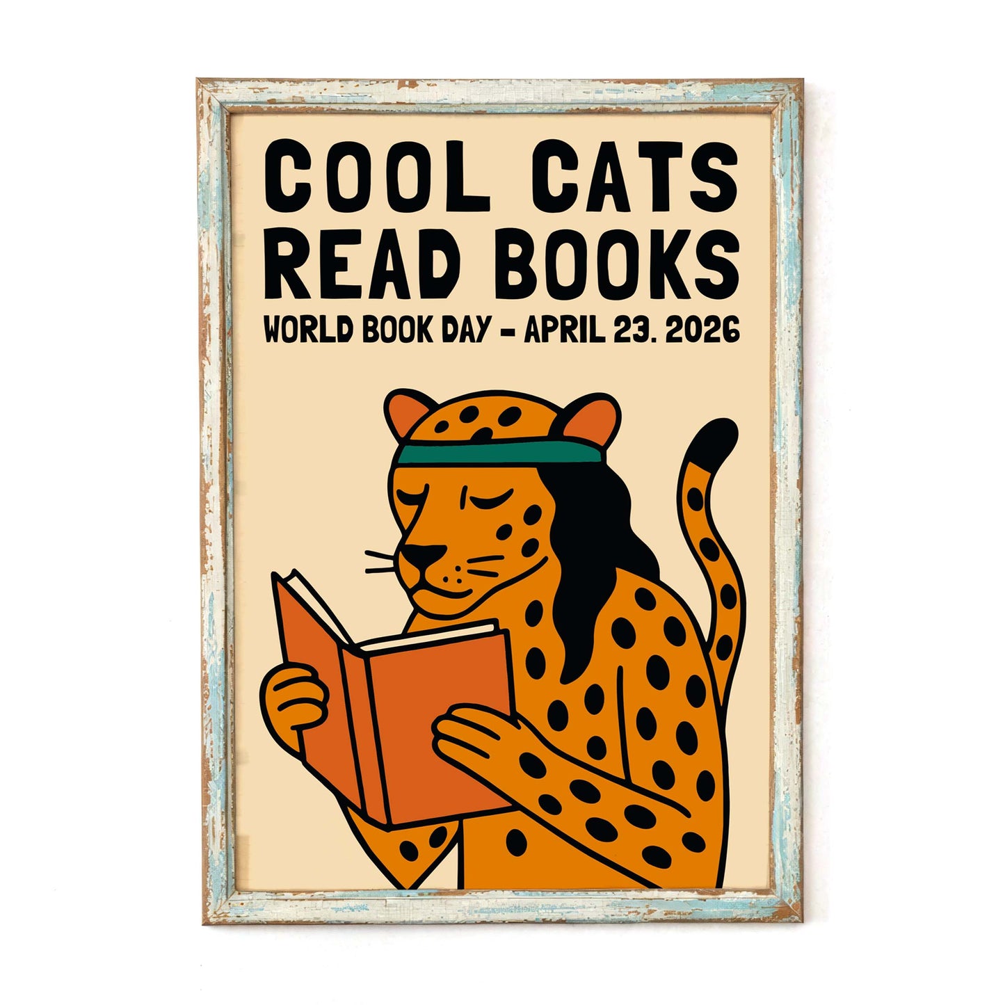 World Book Day Cat Poster