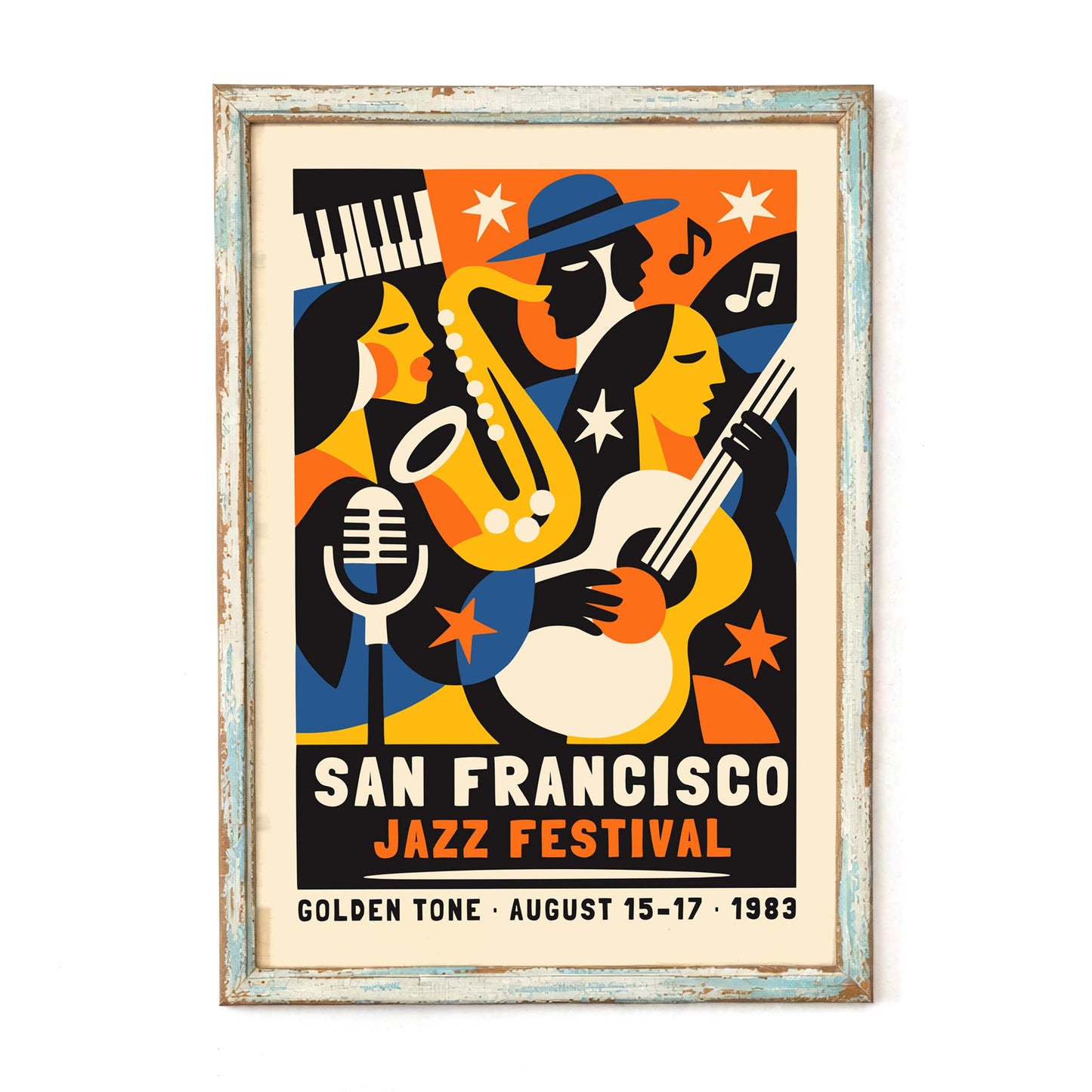 San Francisco Jazz Festival Poster
