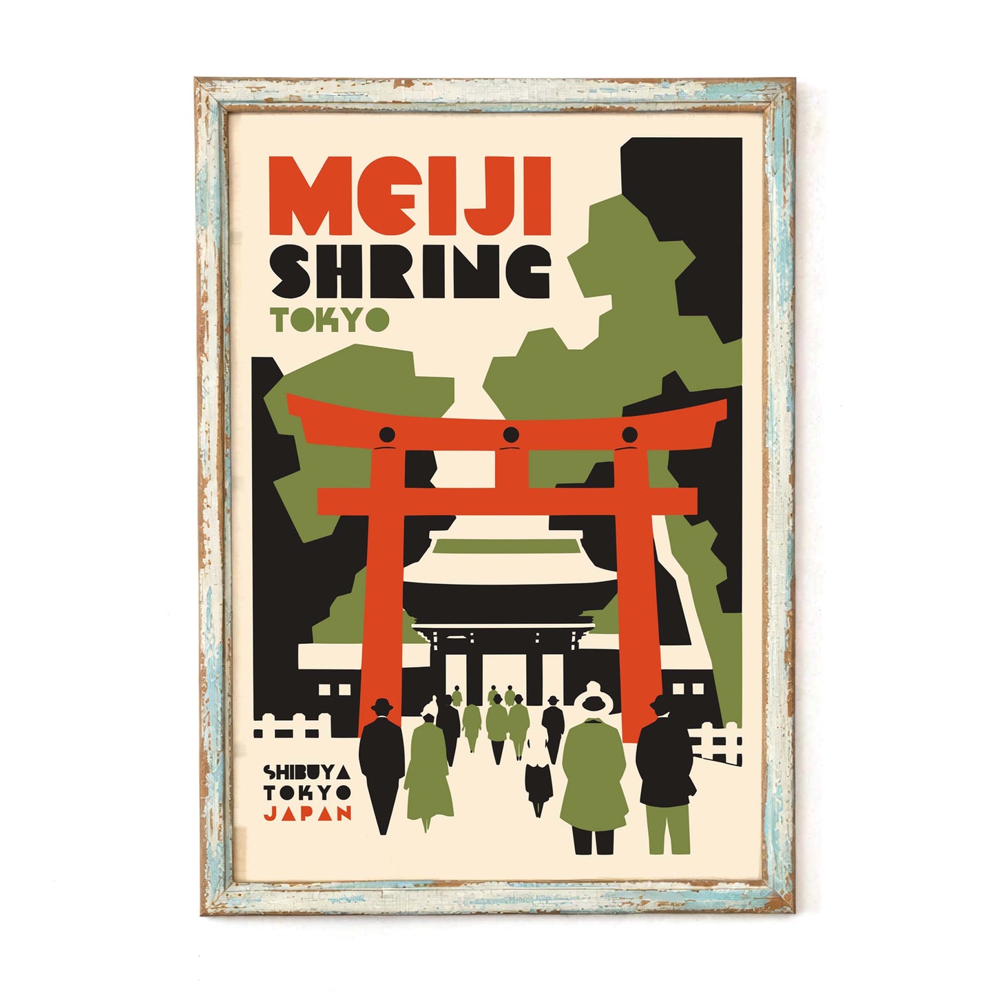 Meiji Shrine Tokyo Poster