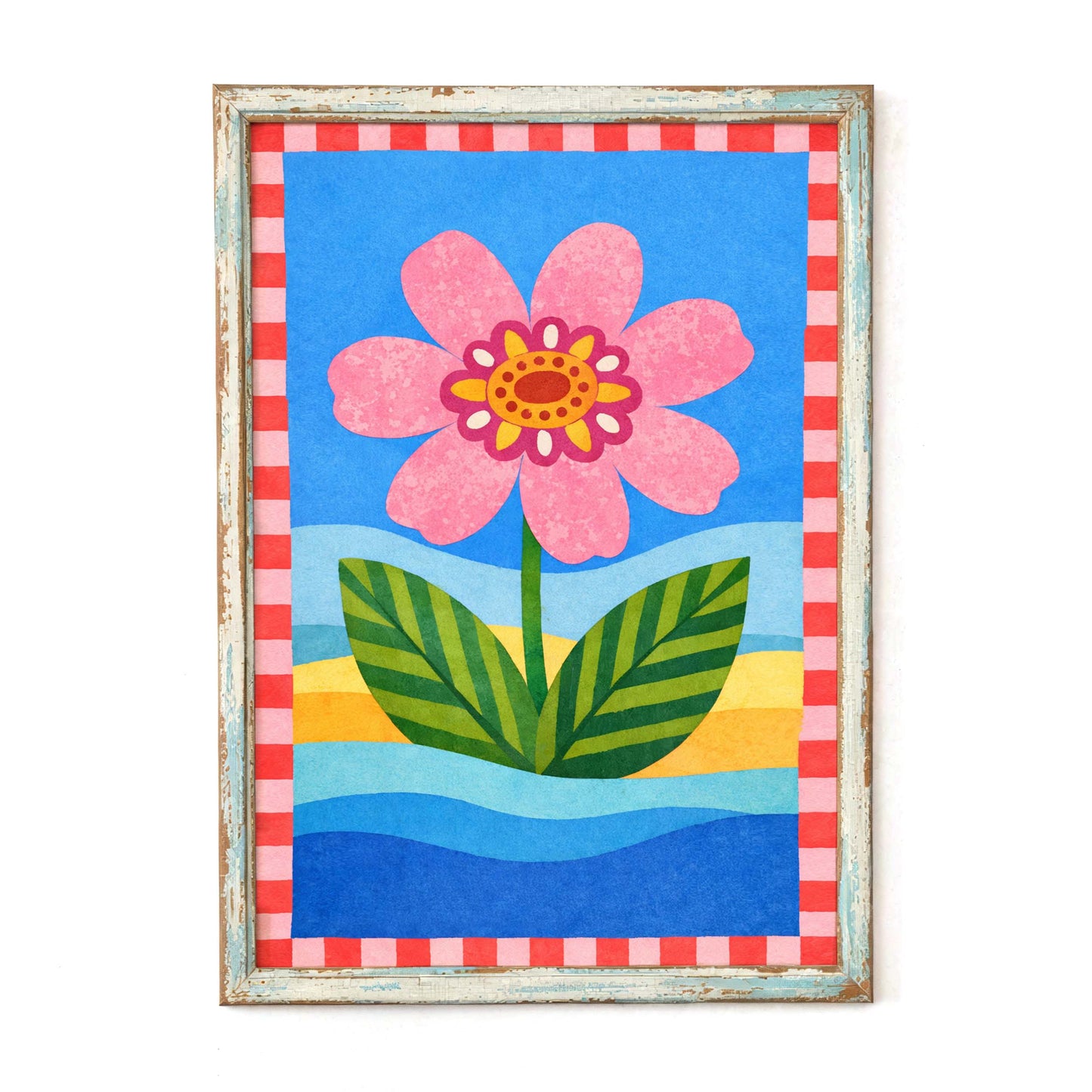 Colorful Floral Garden Poster Wall Art