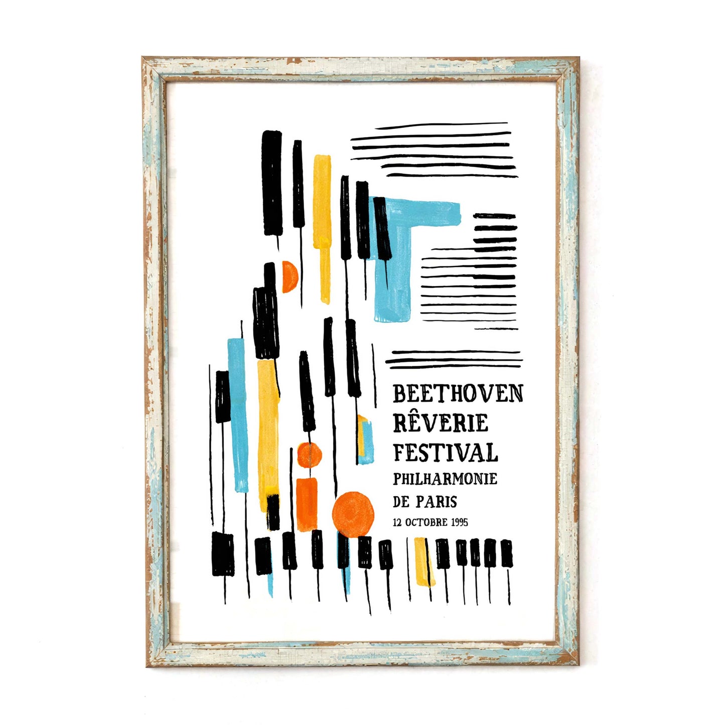 Beethoven Reverie Festival Poster Print